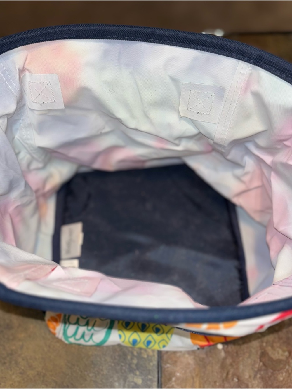 Thirty-One Storage Bin retired Lotta Colada pineapple - Picture 4 of 6